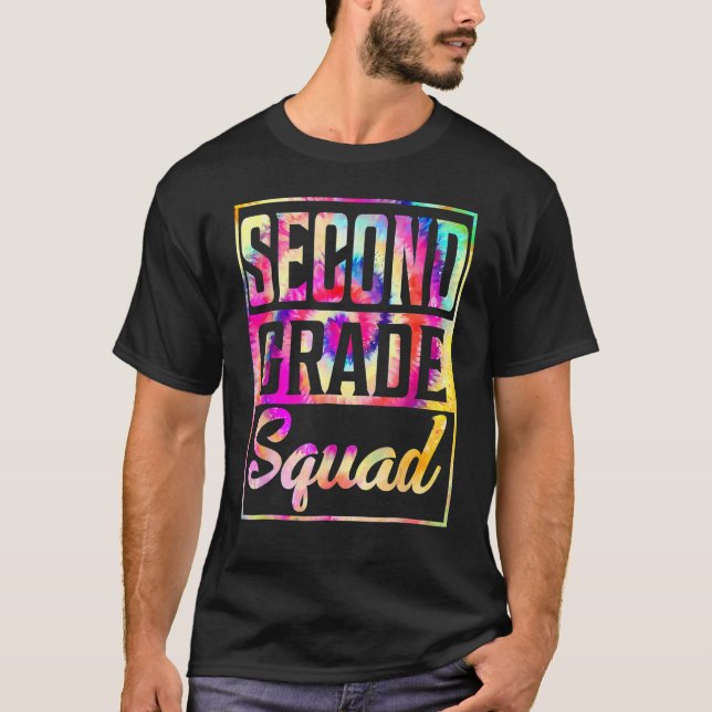 Gefärbte Krawatte 2. T-Shirt (Vorderseite)