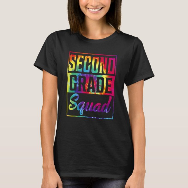 Gefärbte Krawatte 2. T-Shirt (Vorderseite)