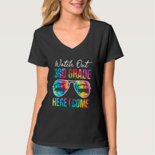 Gefärbte Krawatte Achten Sie auf den dritten Platz T-Shirt