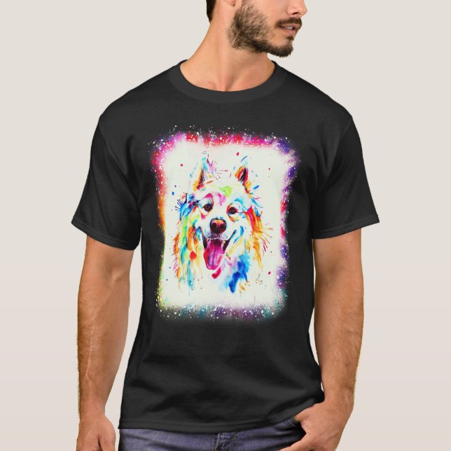 Gefärbte Krawatte Bleach Ed T-Shirt (Vorderseite)