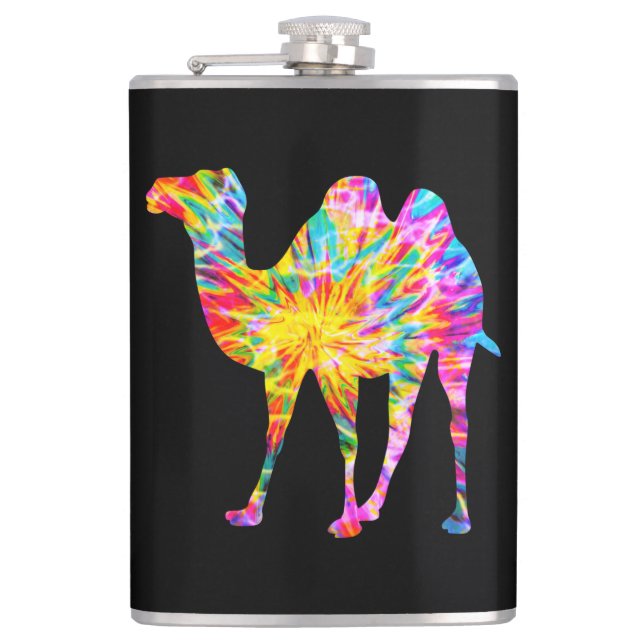 GEFÄRBTE KRAWATTE CAMEL FLACHMANN (Vorderseite)
