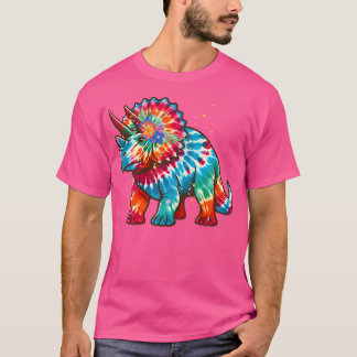 Gefärbte Krawatte Color Triceratops Krawatte Dyed  T-Shirt