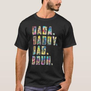 Gefärbte Krawatte Dada Daddy Vater Bruh Vatertag T-Shirt