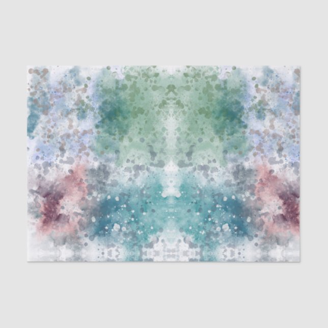 Gefärbte Krawatte-Dekoupage oder Geschenkpapier Seidenpapier (Vorderseite)