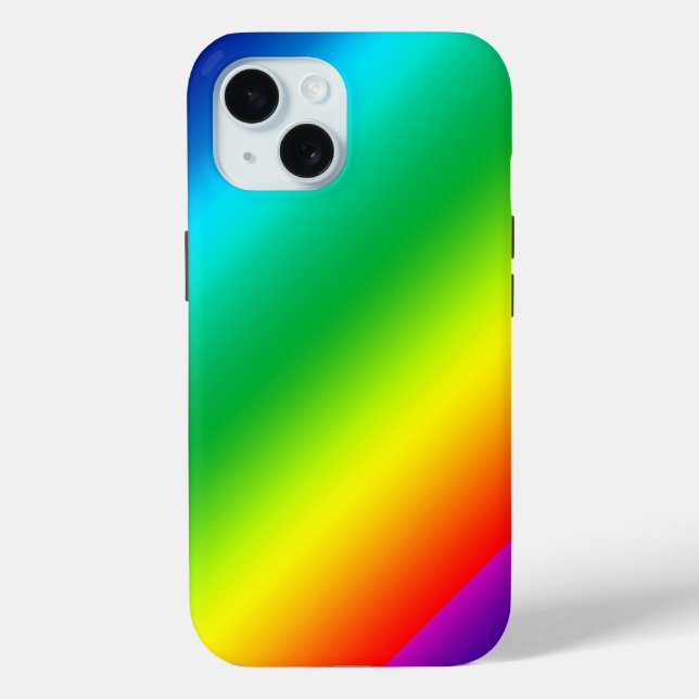 Gefärbte Krawatte des mittleren Spektrums Case-Mate iPhone Hülle (Rückseite)