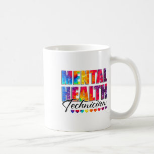 Gefärbte Krawatte des Tages der Wertschätzung von  Kaffeetasse