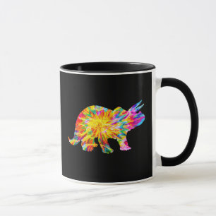 GEFÄRBTE KRAWATTE DINOSAUR TASSE