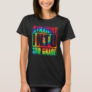 Gefärbte Krawatte direkt in den dritten Platz des T-Shirt