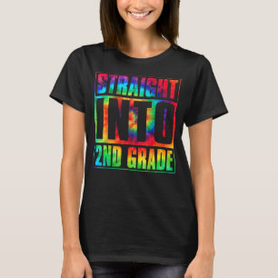 Gefärbte Krawatte direkt in den zweiten Grade Squa T-Shirt