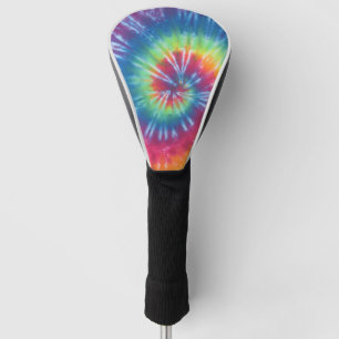 Gefärbte Krawatte drehen Golf Headcover