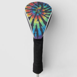 Gefärbte Krawatte drehen Golf Headcover