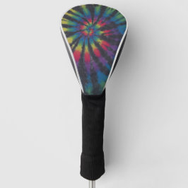 Gefärbte Krawatte drehen Golf Headcover
