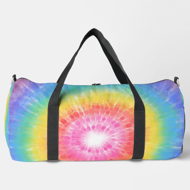 Gefärbte Krawatte Duffle Bag (Vorderseite)