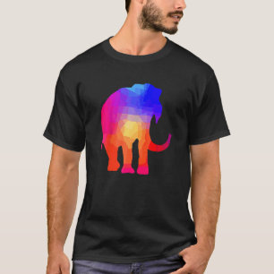Gefärbte Krawatte Elephant Krawatte Rettete die Ti T-Shirt