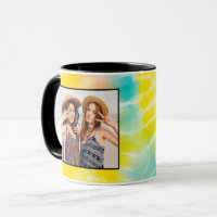 Gefärbte Krawatte für helle Aquarellfarben, Tasse