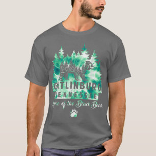 Gefärbte Krawatte Gatlinburg Tennessee Bear Great, T-Shirt