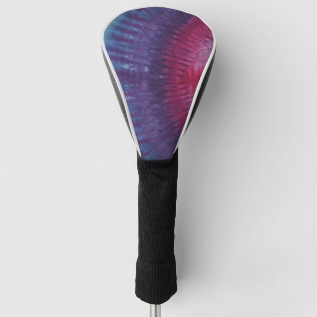 Gefärbte Krawatte Golf Headcover (Vorderseite)