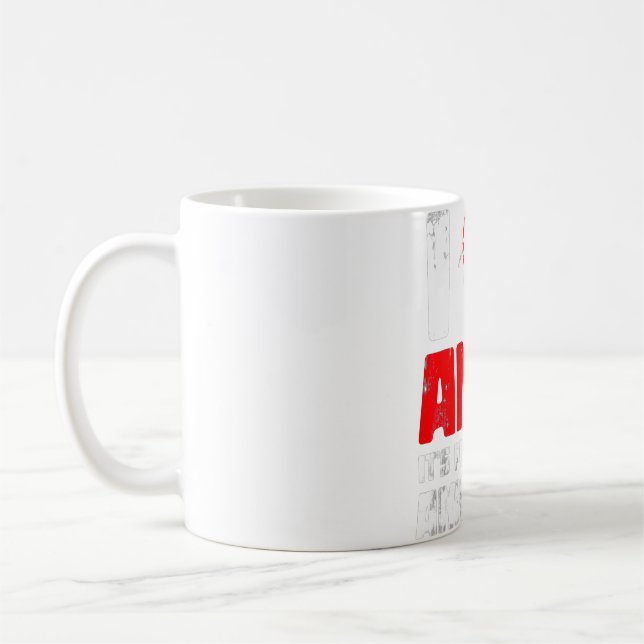 Gefärbte Krawatte Hippy Butterfly Science liebt Gr Kaffeetasse (Links)