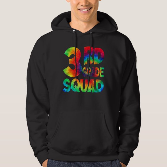Gefärbte Krawatte Hoodie (Vorderseite)