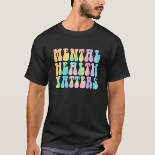 Gefärbte Krawatte Ihre Wörter sind wichtig für den T-Shirt