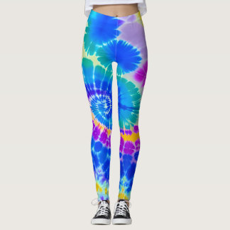 Gefärbte Krawatte Leggings