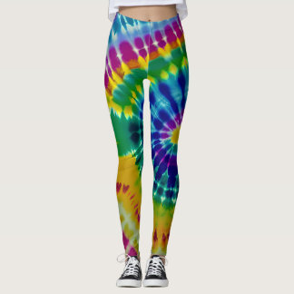 Gefärbte Krawatte Leggings
