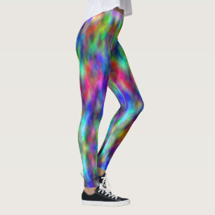 Gefärbte Krawatte Leggings für Frauen