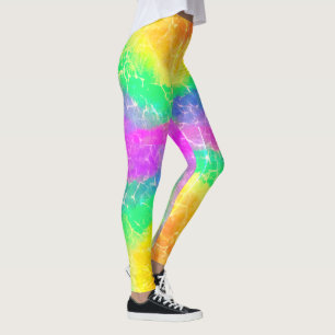 Gefärbte Krawatte Leggings mehrfarbig