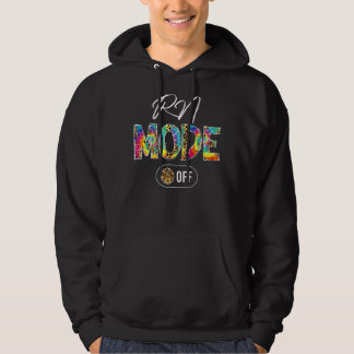 Gefärbte Krawatte Leopard Rn Mode Off Duty Nurse S Hoodie
