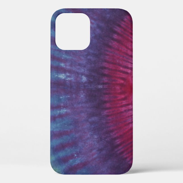GEFÄRBTE KRAWATTE - LILA Case-Mate iPhone HÜLLE (Rückseite)