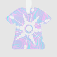 Gefärbte Krawatte Liquid Retro Groovy
