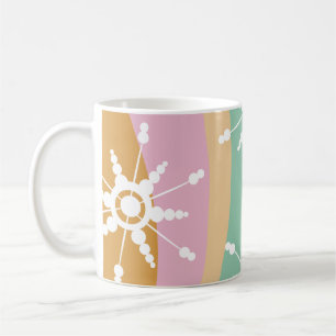 Gefärbte Krawatte Liquid Retro Groovy Weihnachten  Kaffeetasse
