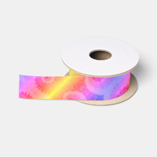 Gefärbte Krawatte Look Geschenk Ribbon HAMbyWG Satinband