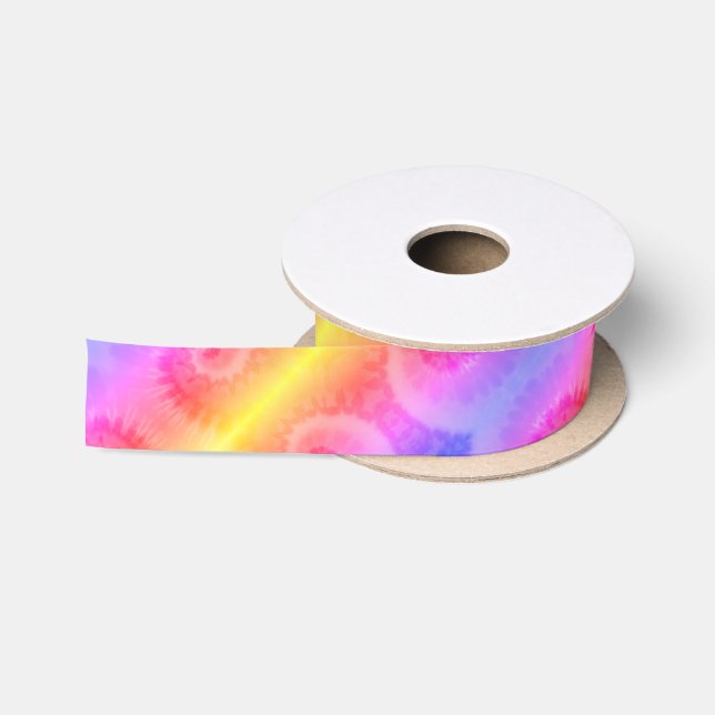Gefärbte Krawatte Look Geschenk Ribbon HAMbyWG Satinband (Spule)