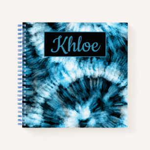 Gefärbte Krawatte Notizbuch