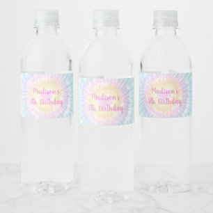 Gefärbte Krawatte Pastel Hippie Peace Liebe Geburt