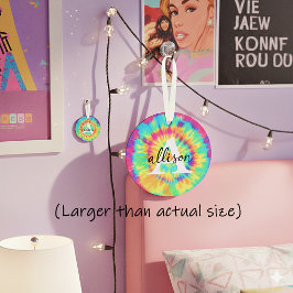 Gefärbte Krawatte personalisiert Ornament