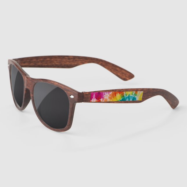 Gefärbte Krawatte Rainbow Birthday (Links)