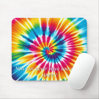 Gefärbte Krawatte Rainbow Burst Mouse Pad Mousepad