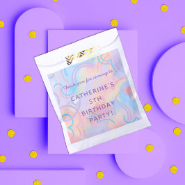 Gefärbte Krawatte Rainbow Geschenktütchen