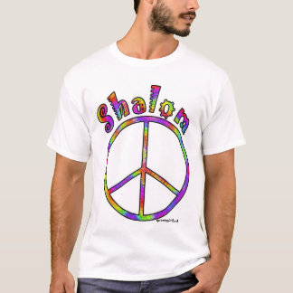 Gefärbte Krawatte Shalom T-Shirt