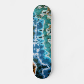Gefärbte Krawatte Skateboard