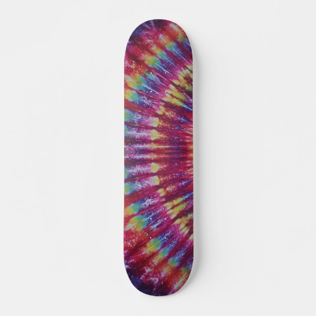 Gefärbte Krawatte Skateboard (Vorne)