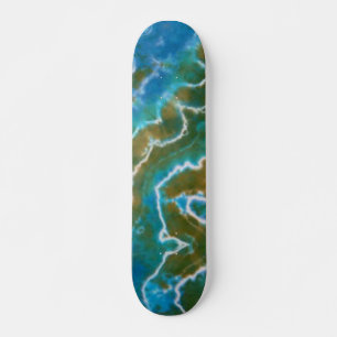 Gefärbte Krawatte Skateboard