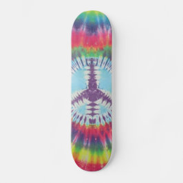 Gefärbte Krawatte Skateboard