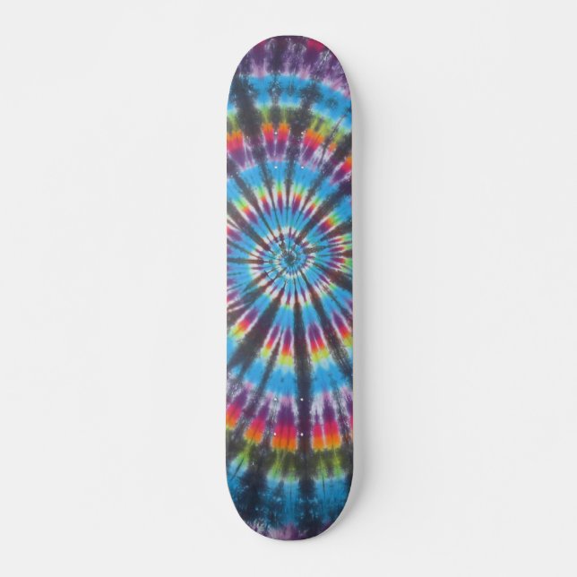 Gefärbte Krawatte Skateboard 14 (Vorne)