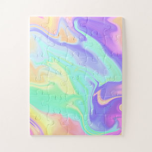 Gefärbte Krawatte Swirl Marble Retro Groovy