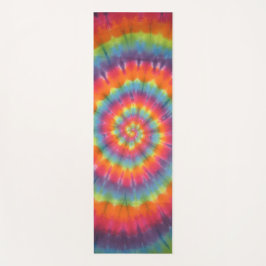 Gefärbte Krawatte Swirl & Stripe Yogamatte