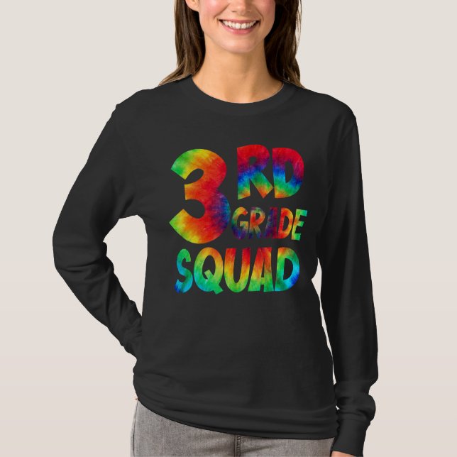 Gefärbte Krawatte T-Shirt (Vorderseite)