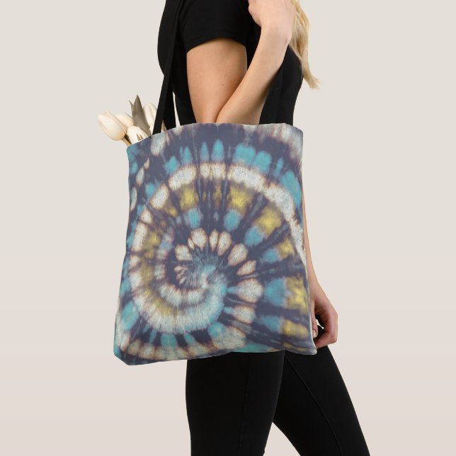 Gefärbte Krawatte Tasche (Von Nahem)